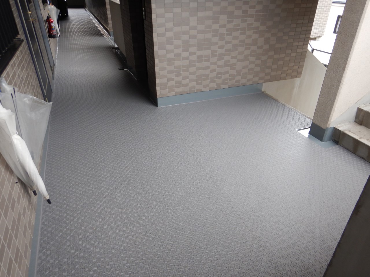 ビニル床シート ベランダに！廊下に！倉庫に！ ビニル床シート ベランダに！廊下に！倉庫に！